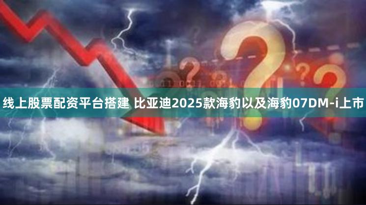 线上股票配资平台搭建 比亚迪2025款海豹以及海豹07DM-i上市